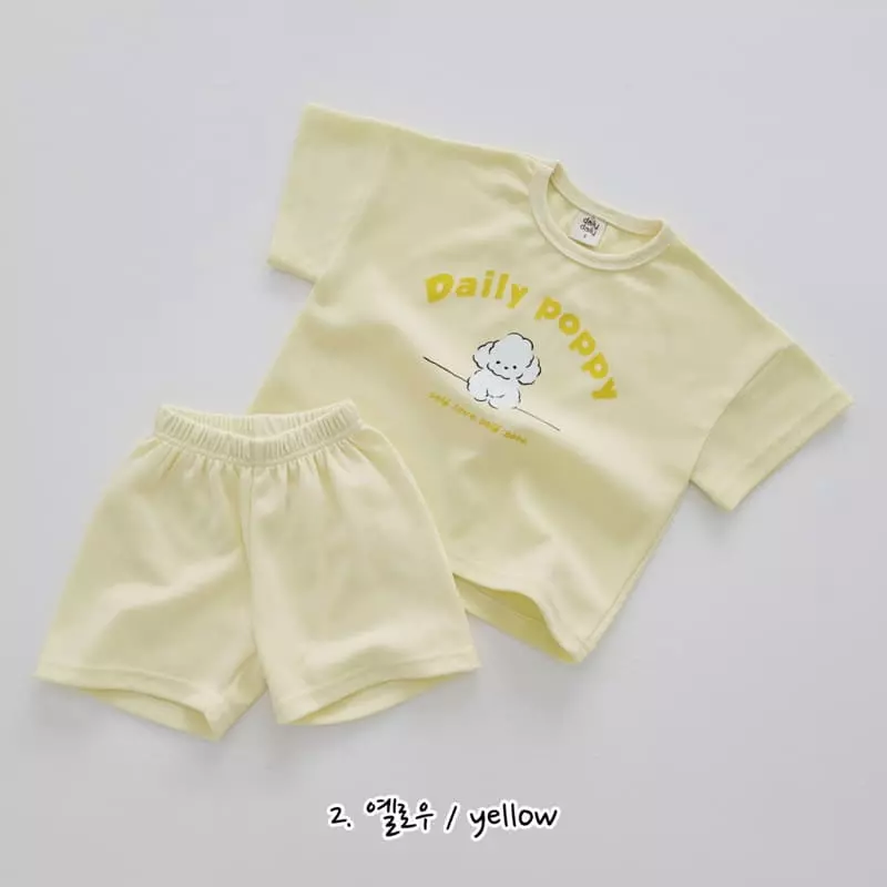 Daily Daily - Korean Children Fashion - #childrensboutique - Daily Puddle Top Bottom Set - 4