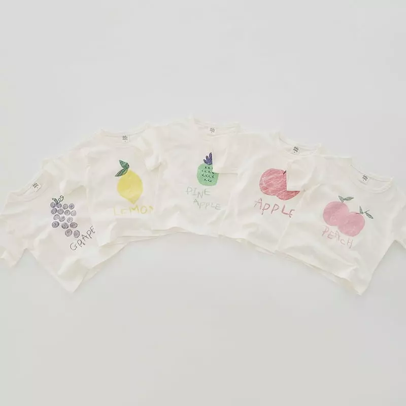 Daily Daily - Korean Children Fashion - #designkidswear - Fruit Top Bottom Set - 6
