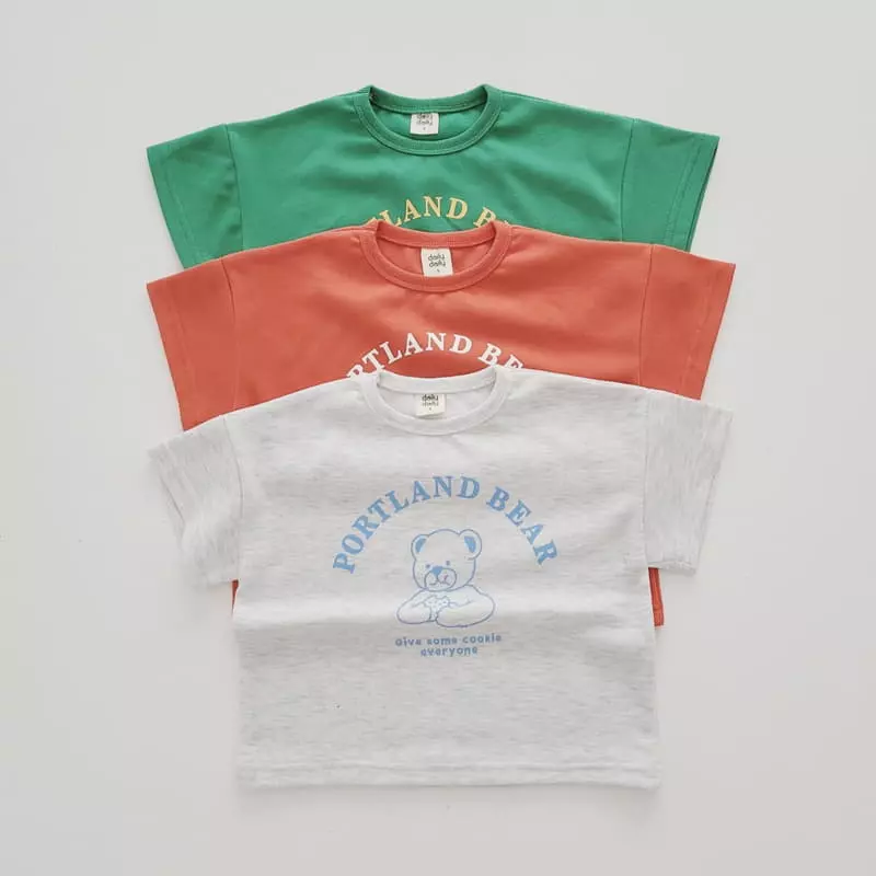 Daily Daily - Korean Children Fashion - #discoveringself - More Cookie Bear Top Bottom Set - 6