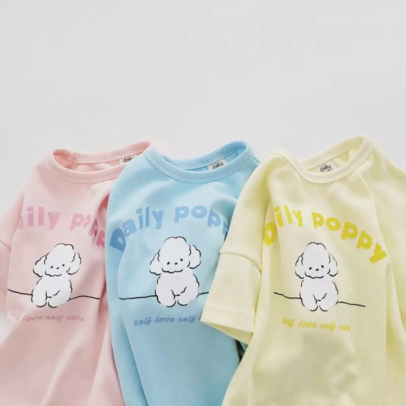 Daily Daily - Korean Children Fashion - #kidzfashiontrend - Daily Puddle Top Bottom Set - 9