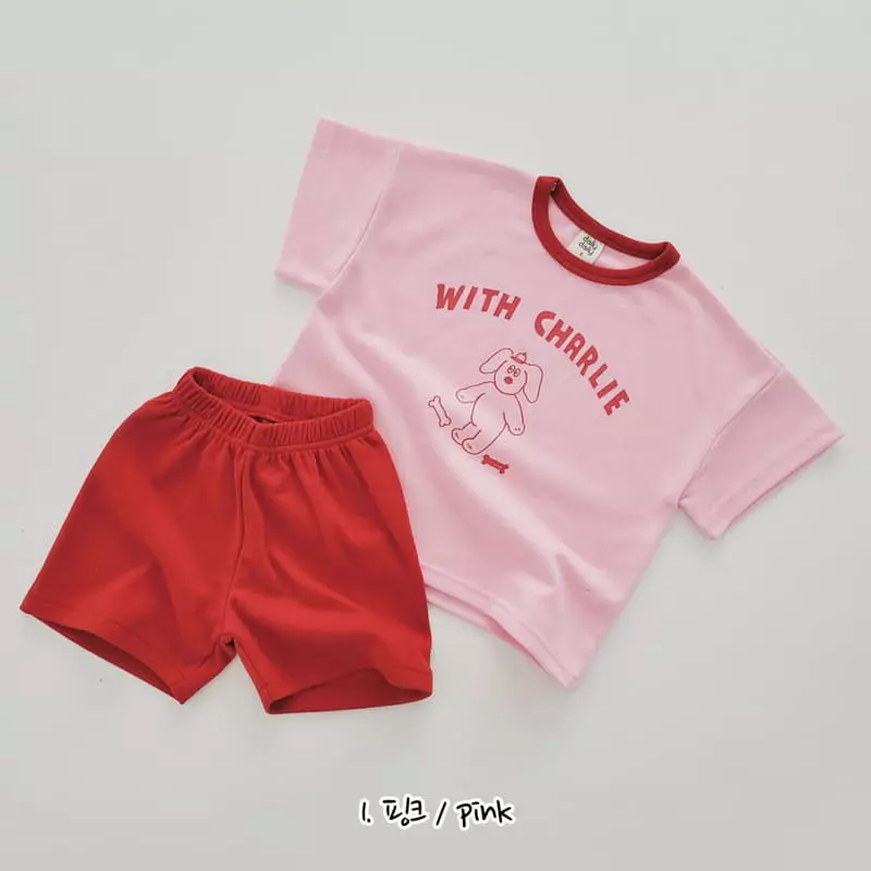 Daily Daily - Korean Children Fashion - #stylishchildhood - Color Charlie Top Bottom Set - 3