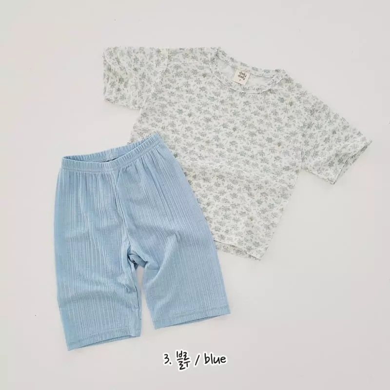 Daily Daily - Korean Children Fashion - #todddlerfashion - Flower Pleats Top Bottom Set - 5