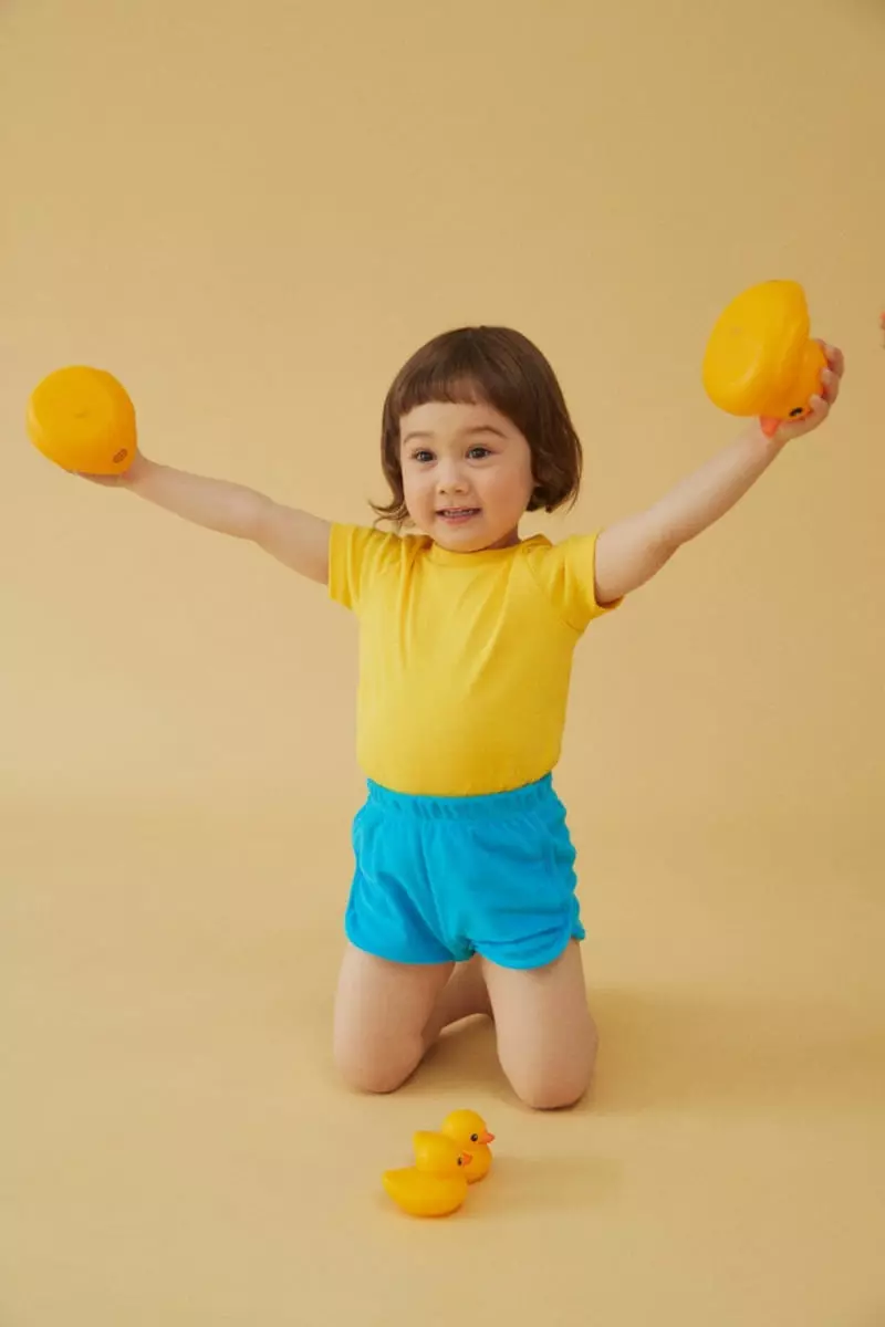 Dalkomhai - Korean Children Fashion - #kidsshorts - Terry Pants