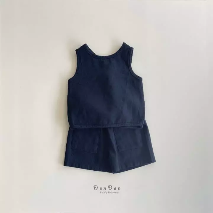 Denden - Korean Children Fashion - #childofig - Linen Pocket Shorts - 12