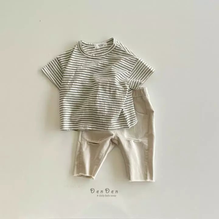 Denden - Korean Children Fashion - #discoveringself - Sabana Stripes Tee - 11