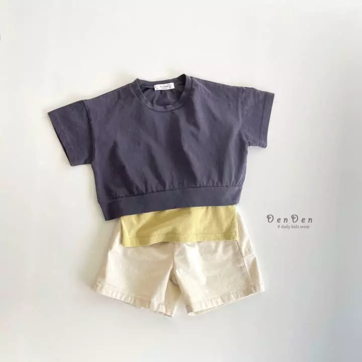 Denden - Korean Children Fashion - #kidsstore - Something Crop Tee - 10