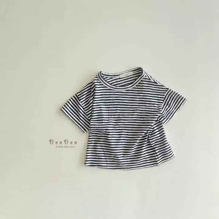 Denden - Korean Children Fashion - #kidzfashiontrend - Sabana Stripes Tee