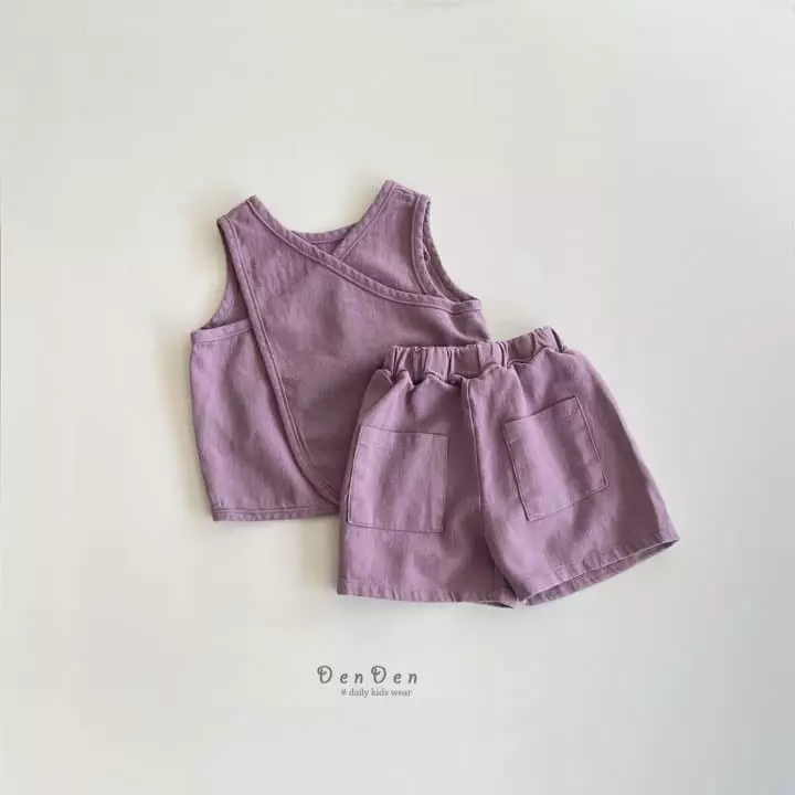 Denden - Korean Children Fashion - #magicofchildhood - Linen Pocket Shorts - 9