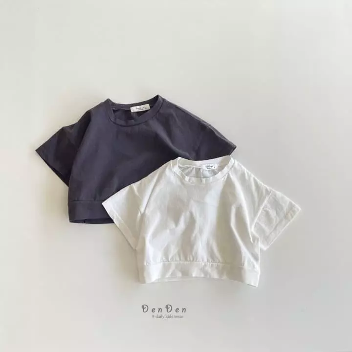 Denden - Korean Children Fashion - #stylishchildhood - Something Crop Tee - 3