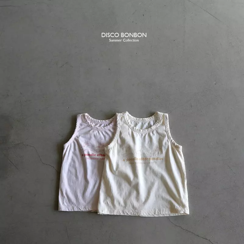 Disco Bonbon - Korean Children Fashion - #designkidswear - Puddle Sleeveless