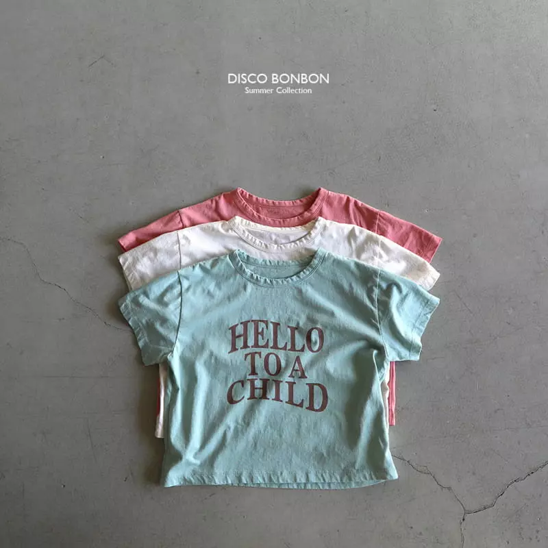 Disco Bonbon - Korean Children Fashion - #kidsstore - Hello Tee