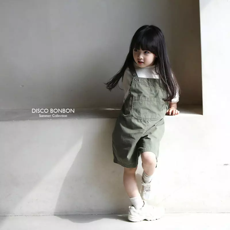 Disco Bonbon - Korean Children Fashion - #kidzfashiontrend - Cool Dungarees Shorts - 9