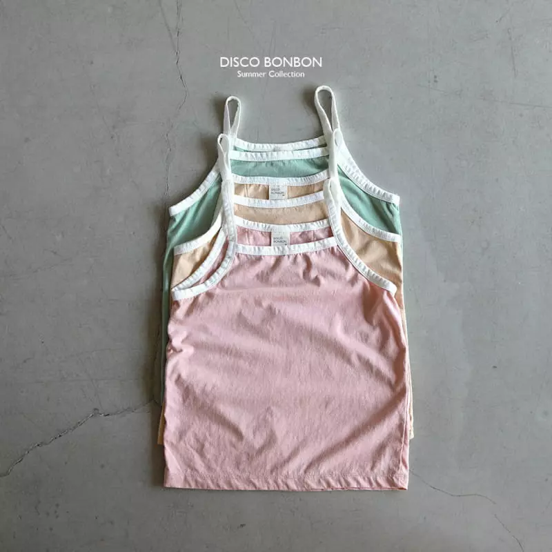 Disco Bonbon - Korean Children Fashion - #minifashionista - Pastel Sleeveless