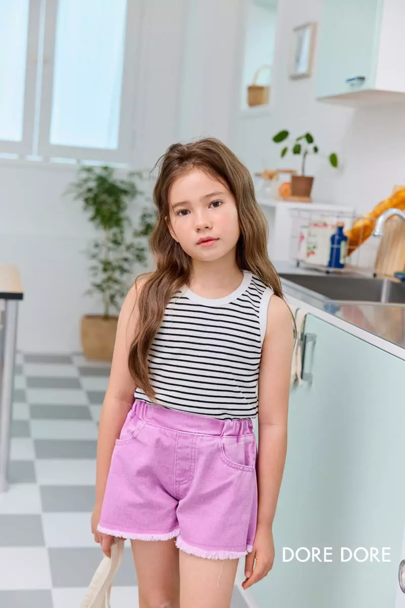 Dore Dore - Korean Children Fashion - #childofig - Loui Rib Sleeveless - 12