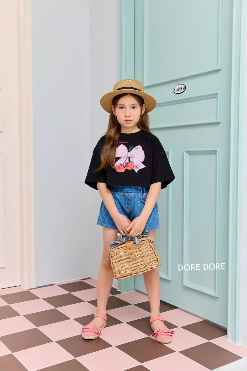 Dore Dore - Korean Children Fashion - #childofig - Coco Jacquard Shorts - 2