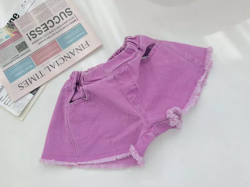 Dore Dore - Korean Children Fashion - #childofig - Shine Skirt Shorts