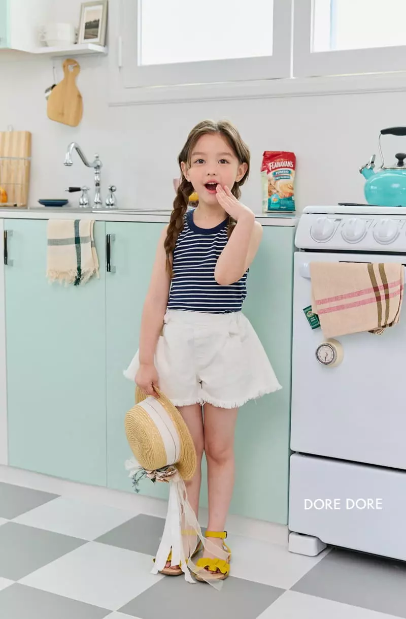 Dore Dore - Korean Children Fashion - #fashionkids - Loui Rib Sleeveless - 2