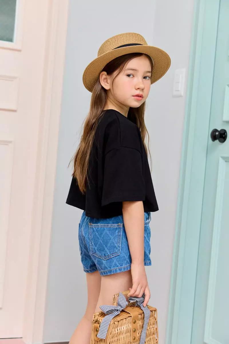 Dore Dore - Korean Children Fashion - #fashionkids - Coco Jacquard Shorts - 7