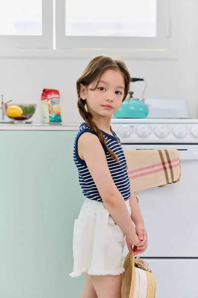 Dore Dore - Korean Children Fashion - #kidzfashiontrend - Loui Rib Sleeveless - 5