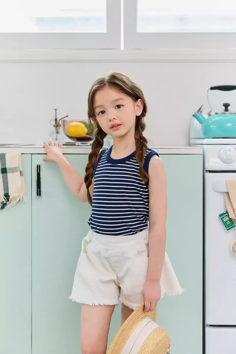 Dore Dore - Korean Children Fashion - #magicofchildhood - Loui Rib Sleeveless - 8