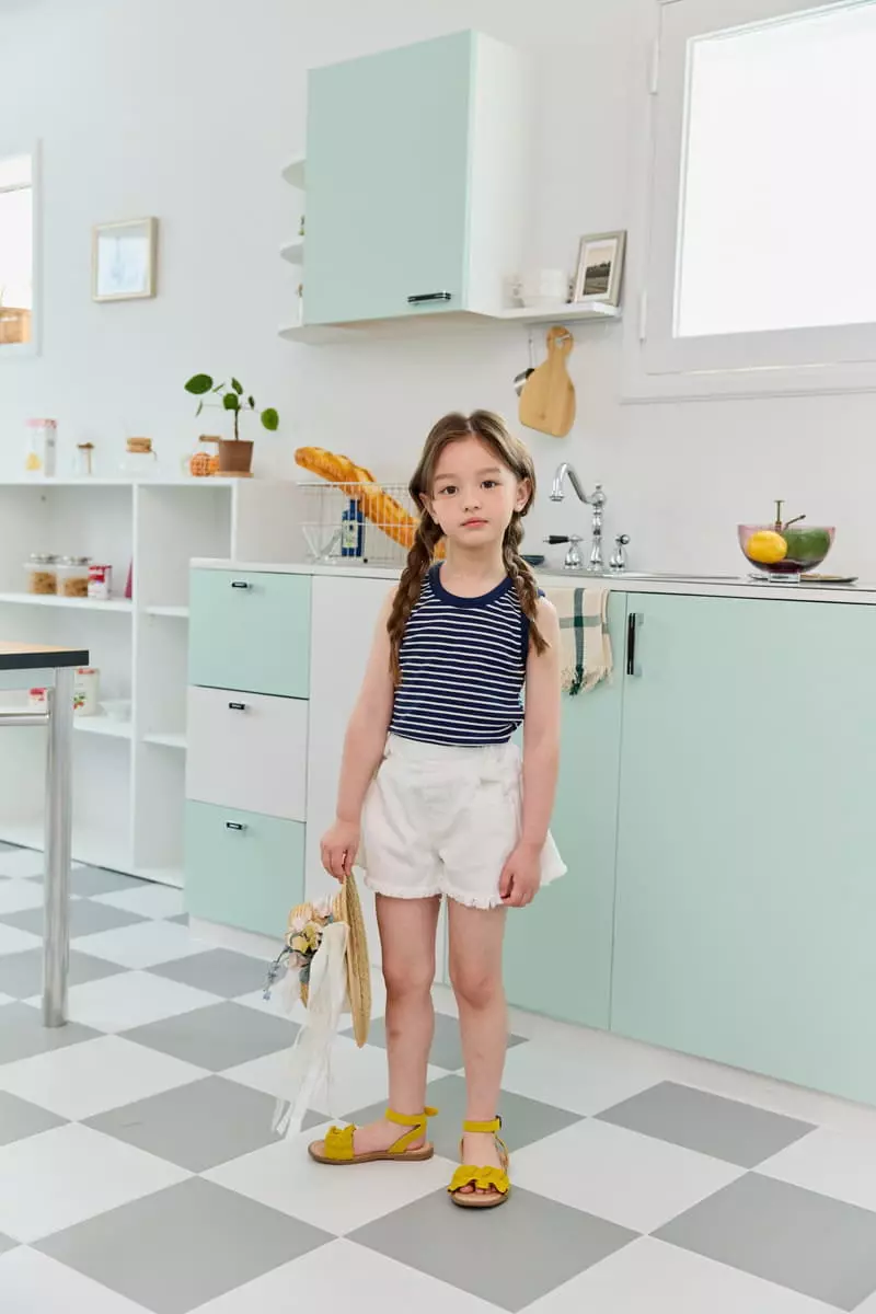 Dore Dore - Korean Children Fashion - #prettylittlegirls - Loui Rib Sleeveless - 10