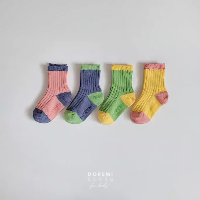 Doremi Socks - Korean Children Fashion - #childofig - Smooth Socks