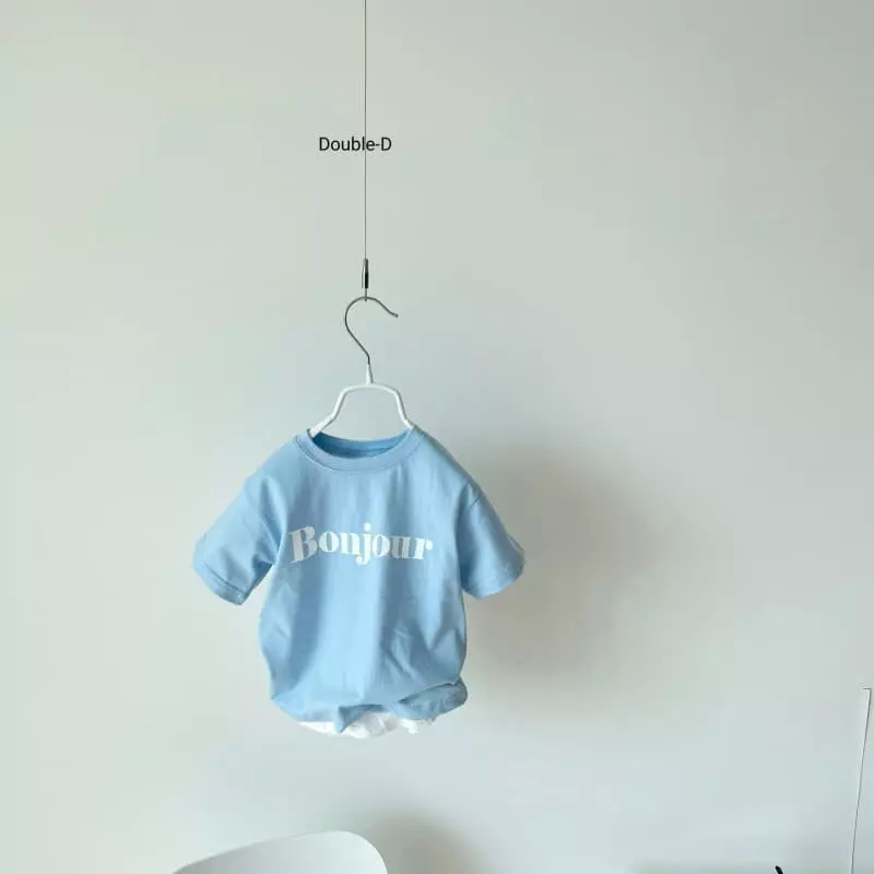 Doubled - Korean Children Fashion - #childofig - Bon Jour Tee - 2