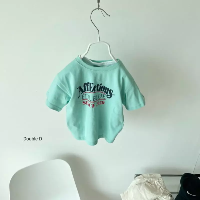 Doubled - Korean Children Fashion - #childofig - Peach Tee - 12