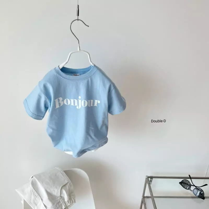 Doubled - Korean Children Fashion - #childrensboutique - Bon Jour Tee - 4