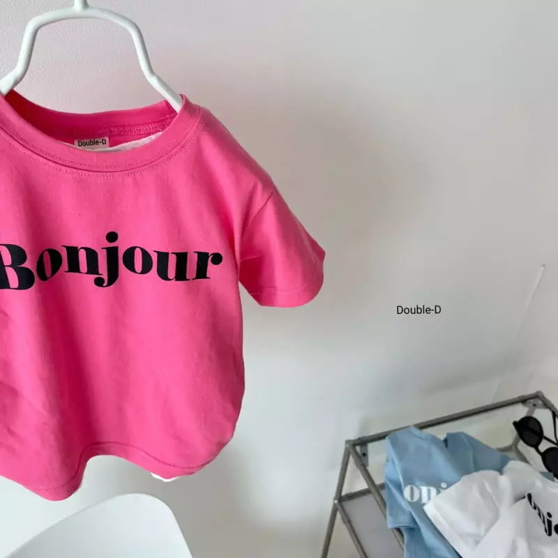 Doubled - Korean Children Fashion - #fashionkids - Bon Jour Tee - 6