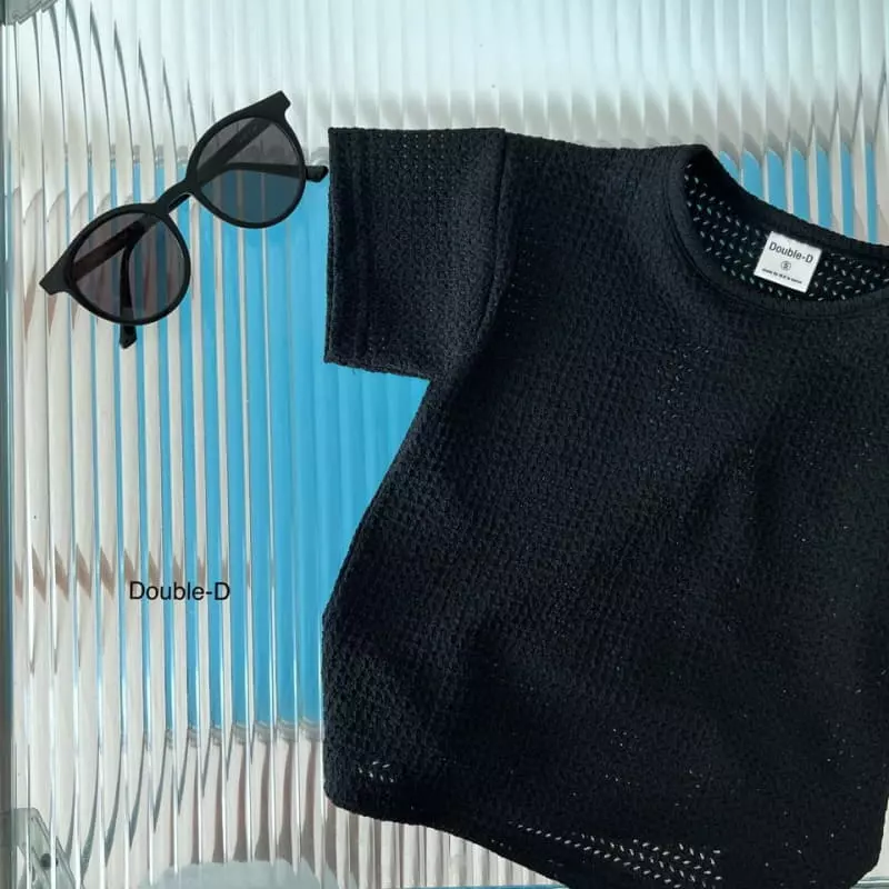 Doubled - Korean Children Fashion - #kidsshorts - Baguette Tee - 5