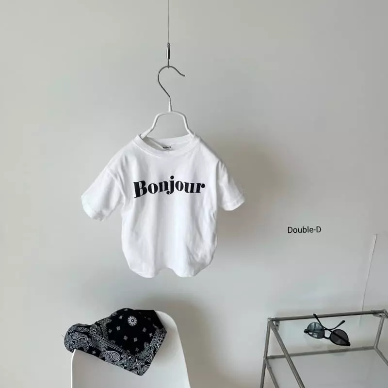 Doubled - Korean Children Fashion - #kidsstore - Bon Jour Tee - 8