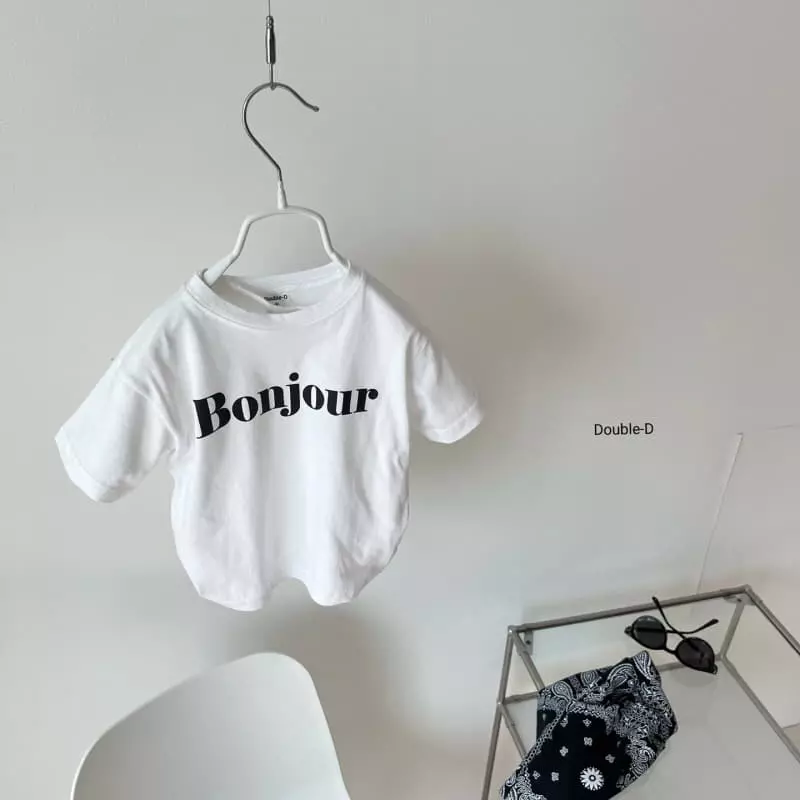 Doubled - Korean Children Fashion - #kidzfashiontrend - Bon Jour Tee - 9
