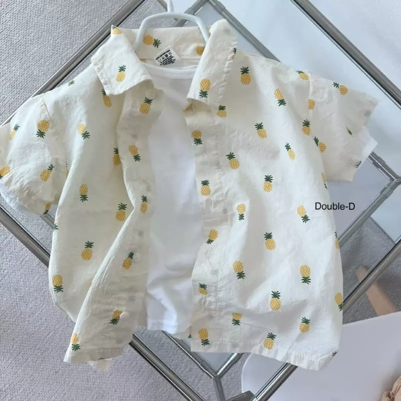 Doubled - Korean Children Fashion - #magicofchildhood - Pineapple Shirt - 7