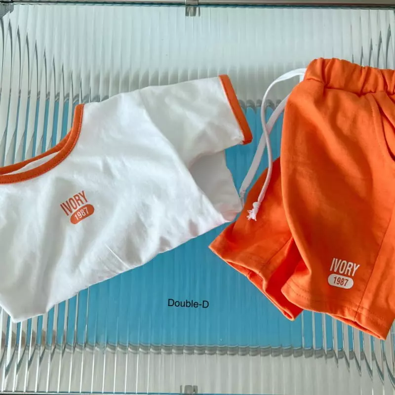 Doubled - Korean Children Fashion - #minifashionista - 1987 Top Bottom Set - 5