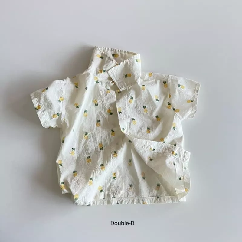 Doubled - Korean Children Fashion - #minifashionista - Pineapple Shirt - 8