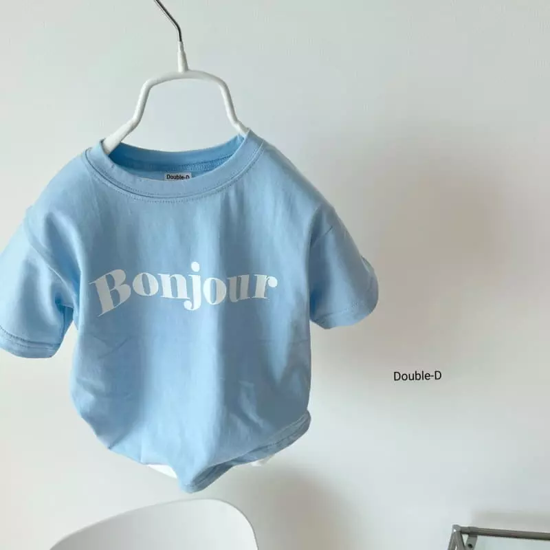 Doubled - Korean Children Fashion - #stylishchildhood - Bon Jour Tee
