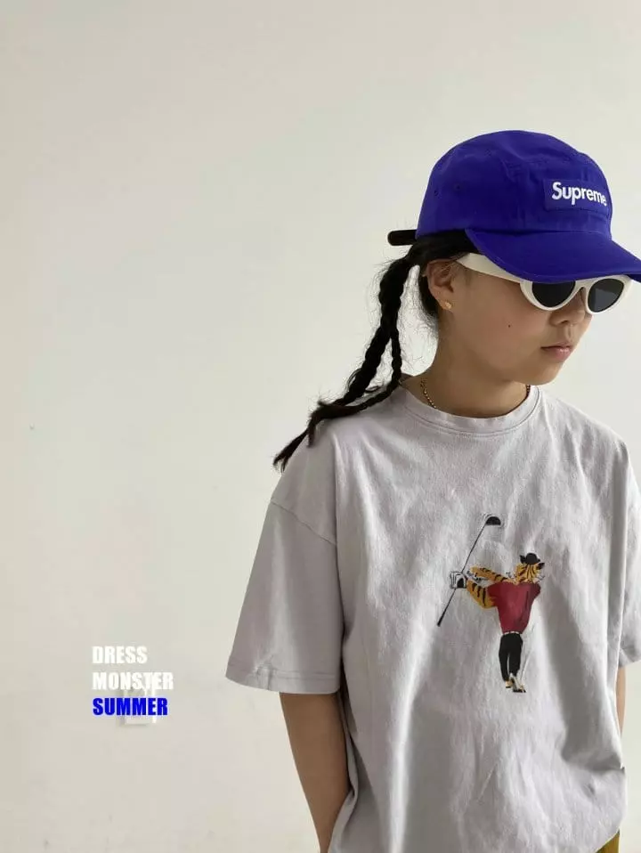 Dress Monster - Korean Junior Fashion - #childofig - Vintage Golf Tee - 10