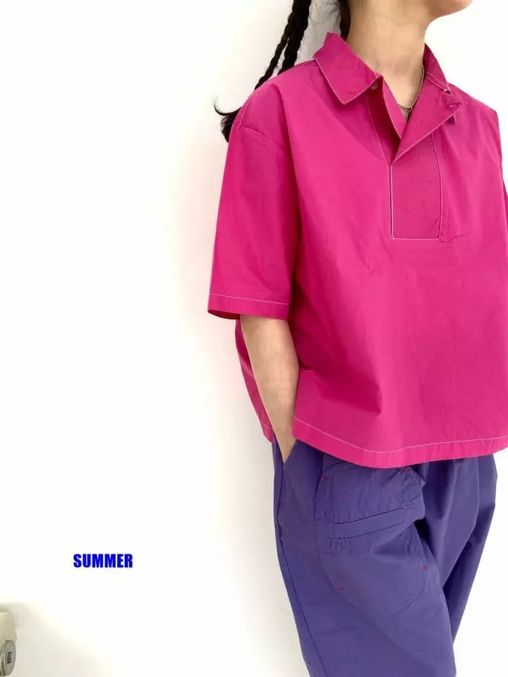 Dress Monster - Korean Junior Fashion - #childofig - Stitch Shirt - 6