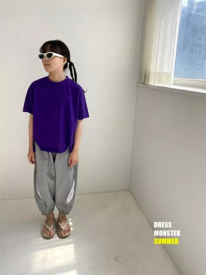 Dress Monster - Korean Junior Fashion - #childrensboutique - Parasuit Pants - 4