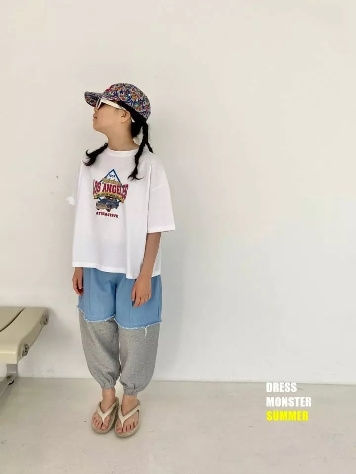 Dress Monster - Korean Junior Fashion - #designkidswear - 2 way Jeans - 4