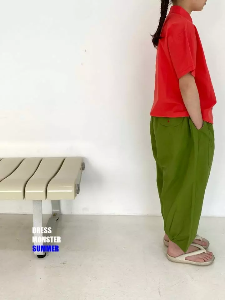 Dress Monster - Korean Junior Fashion - #discoveringself - Egg Pocket Pants - 4
