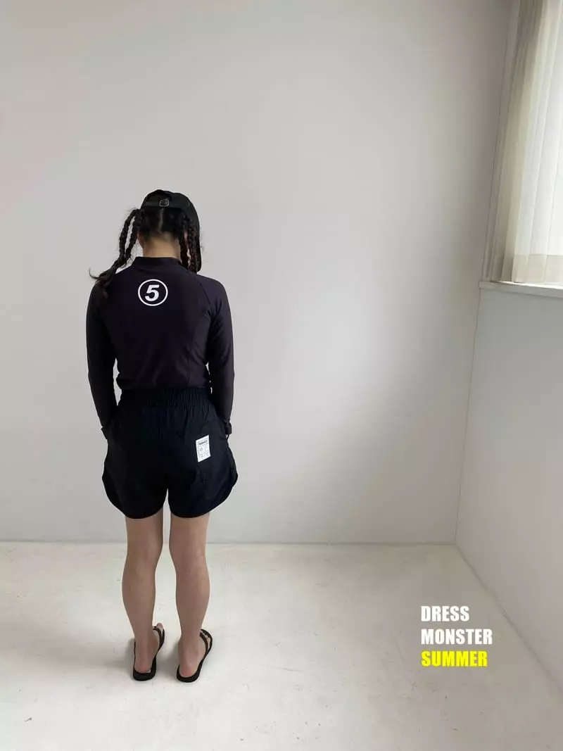 Dress Monster - Korean Junior Fashion - #kidsshorts - NO5 Rashguard - 11