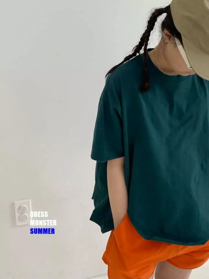 Dress Monster - Korean Junior Fashion - #kidsstore - Off Cut Sleeve - 5