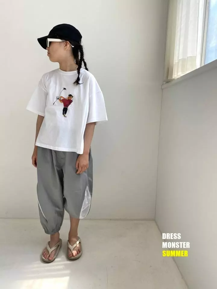 Dress Monster - Korean Junior Fashion - #kidsstore - Vintage Golf Tee - 3