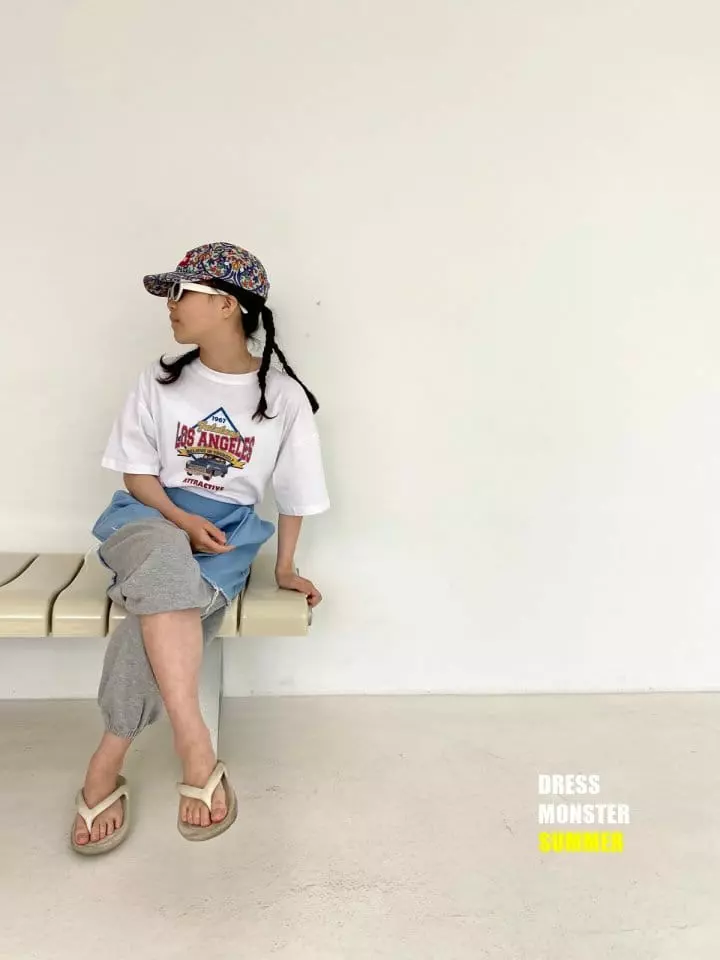Dress Monster - Korean Junior Fashion - #kidzfashiontrend - Vintage Car Tee - 2