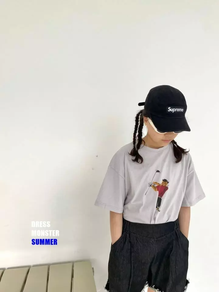 Dress Monster - Korean Junior Fashion - #littlefashionista - Vintage Golf Tee - 6