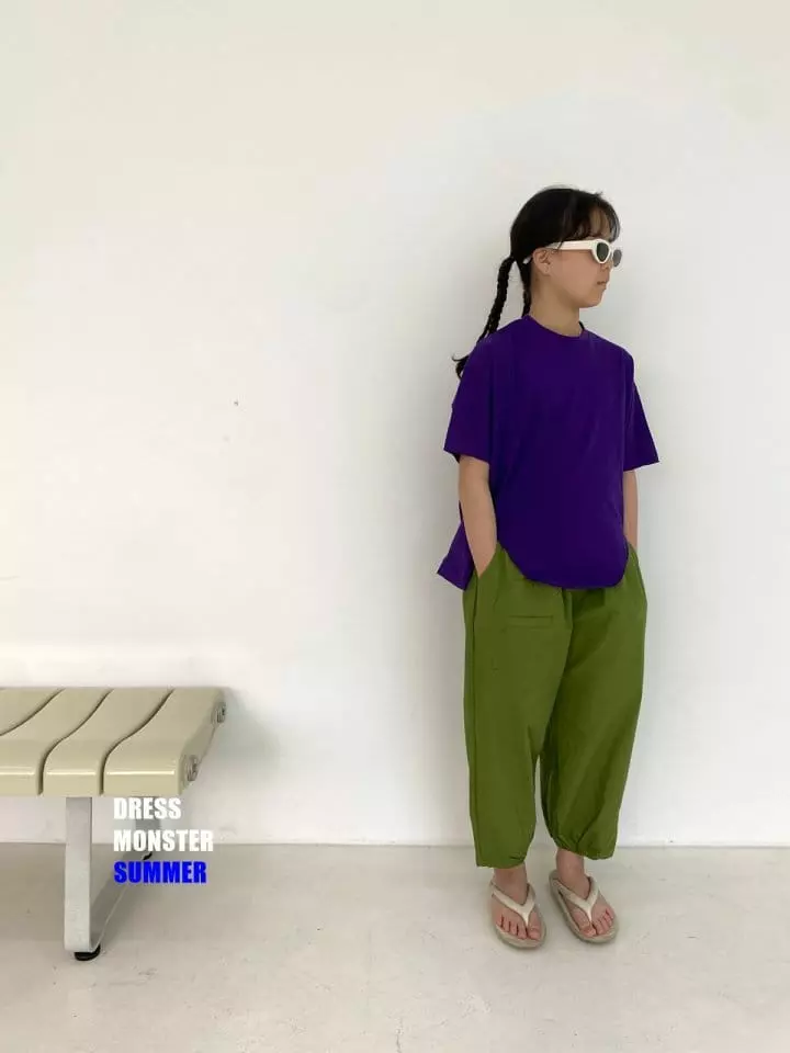 Dress Monster - Korean Junior Fashion - #magicofchildhood - Egg Pocket Pants - 10