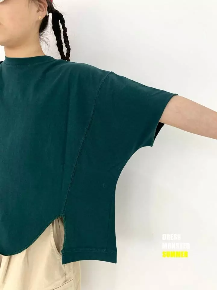 Dress Monster - Korean Junior Fashion - #magicofchildhood - Off Cut Sleeve - 9