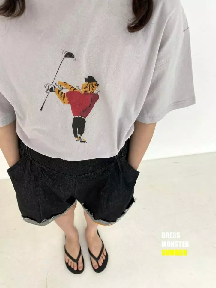 Dress Monster - Korean Junior Fashion - #prettylittlegirls - Vintage Golf Tee - 9